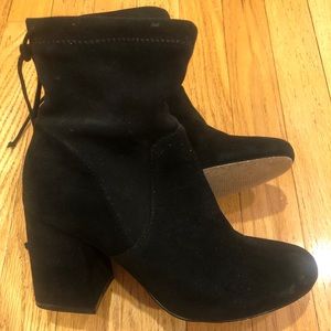 Anthropologie fairyrobin black booties